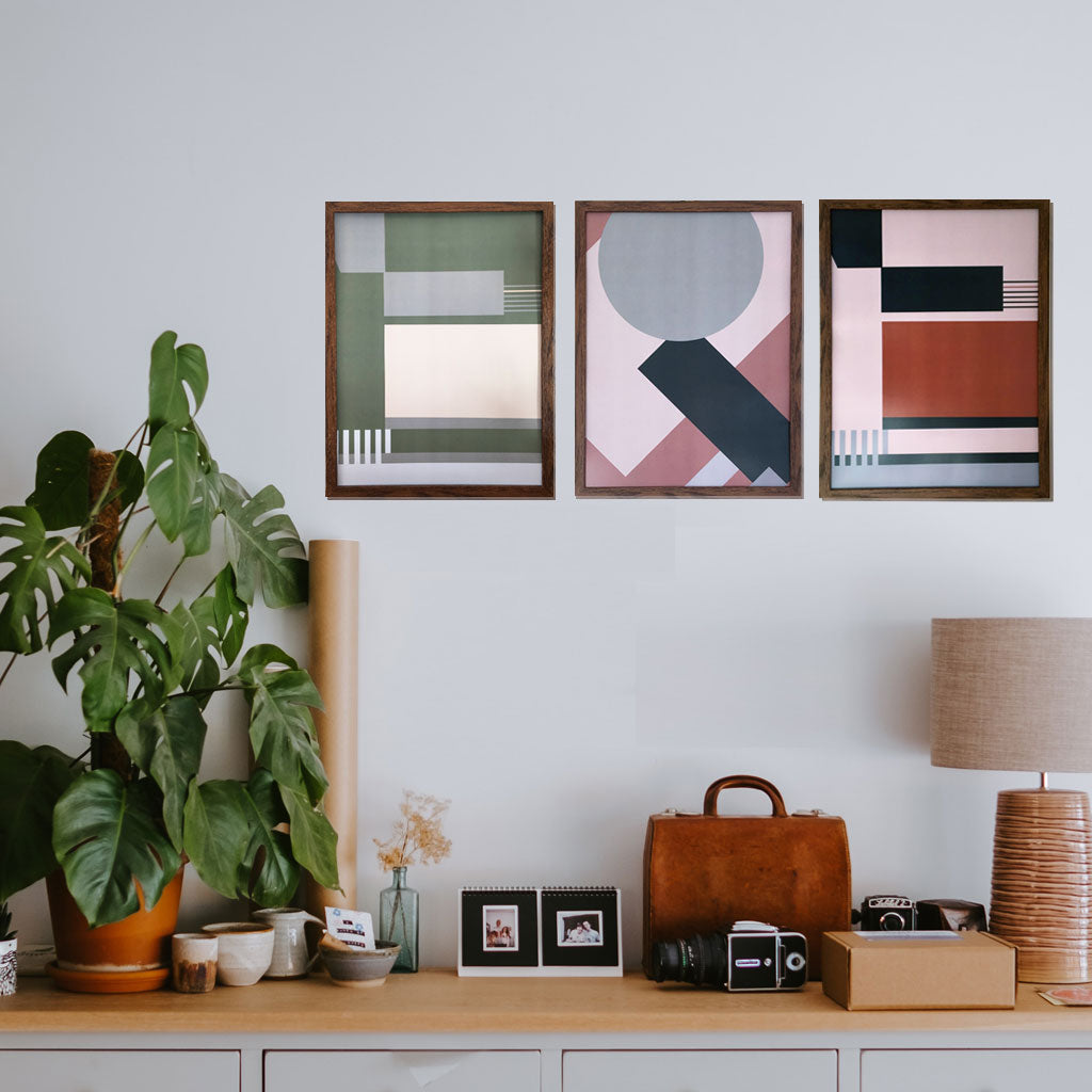 Geometric Print No 8