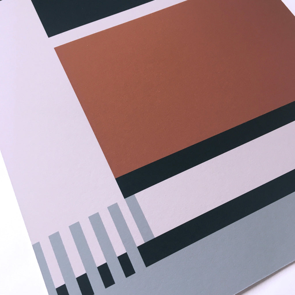 Geometric Print No 8