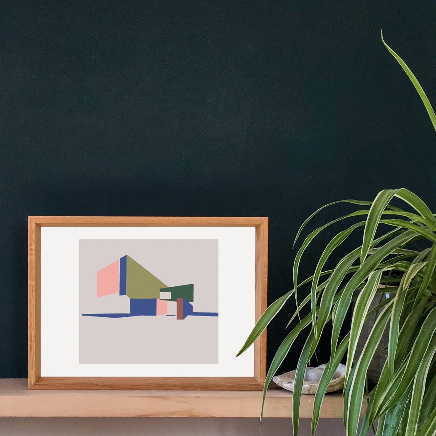 The Water House Print, Parachute Print Series